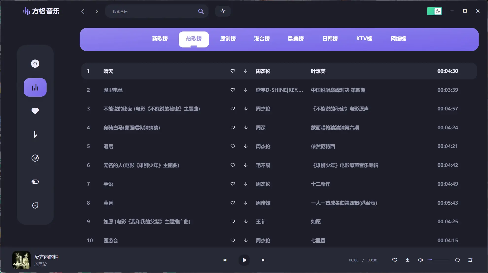 图片[1]-电脑免费音乐软件-方格音乐-